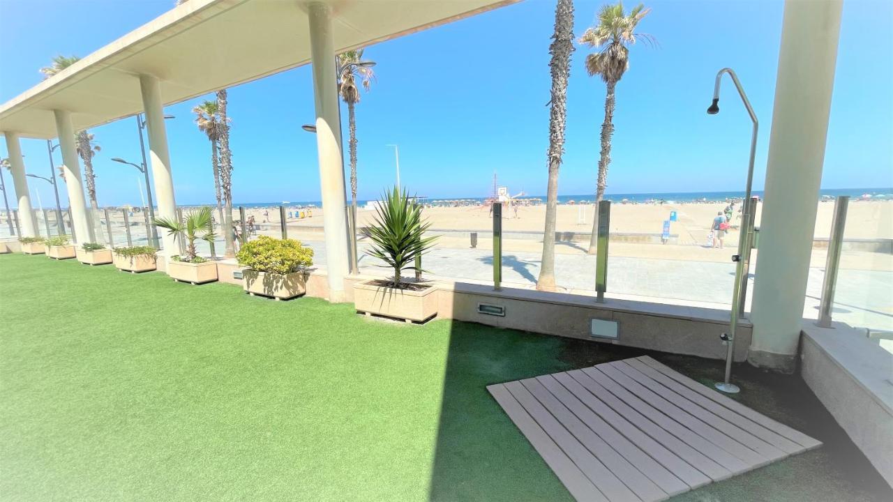 Beach Valencia Luxury A40-35 Apartment With Terrace And Sea Views Extérieur photo