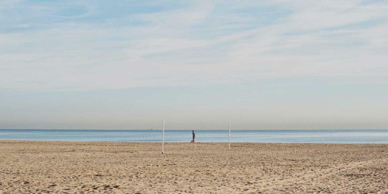 Beach Valencia Luxury A40-35 Apartment With Terrace And Sea Views Extérieur photo
