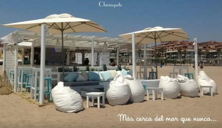 Beach Valencia Luxury A40-35 Apartment With Terrace And Sea Views Extérieur photo